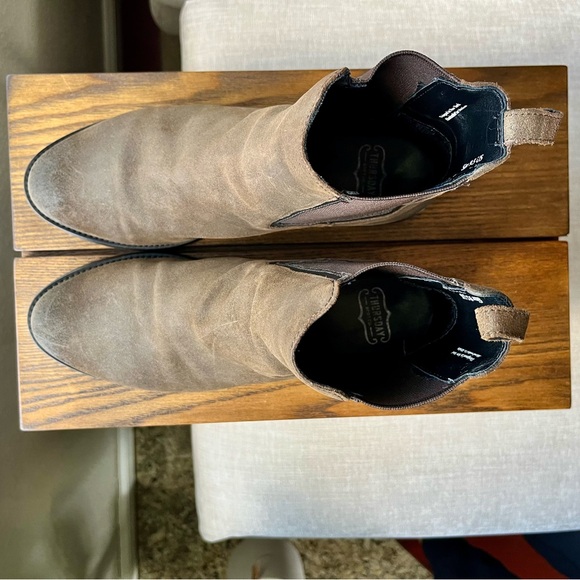 Thursday Boot Co. Duchess Chelsea Boot in Dark Brown Suede - Picture 7 of 10